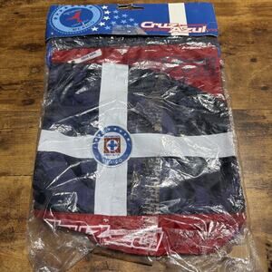 Cruz Azul Drawstring Gym Soccer Cinch Sack Bag Backpack Red Blue La Maquina Fans